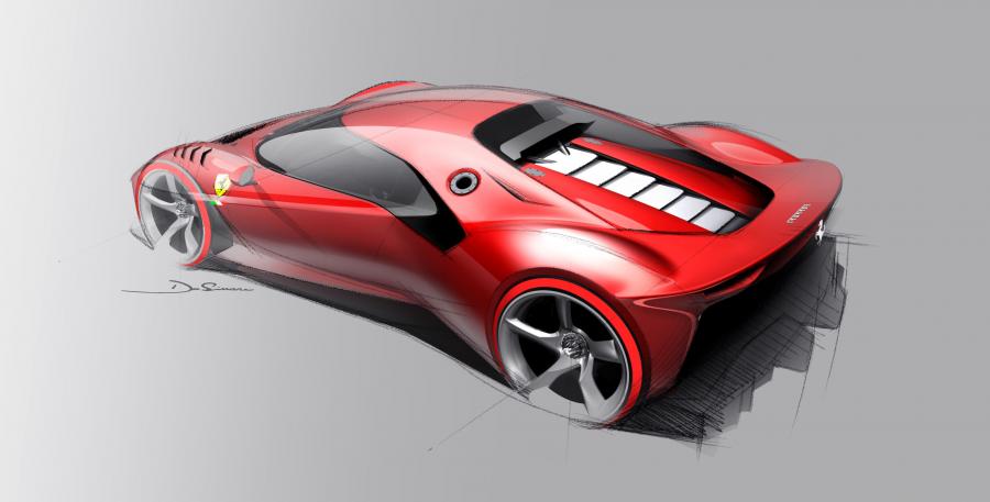 Эскиз Ferrari P80/C (4448) 2019 года  (фото 20 из 52)